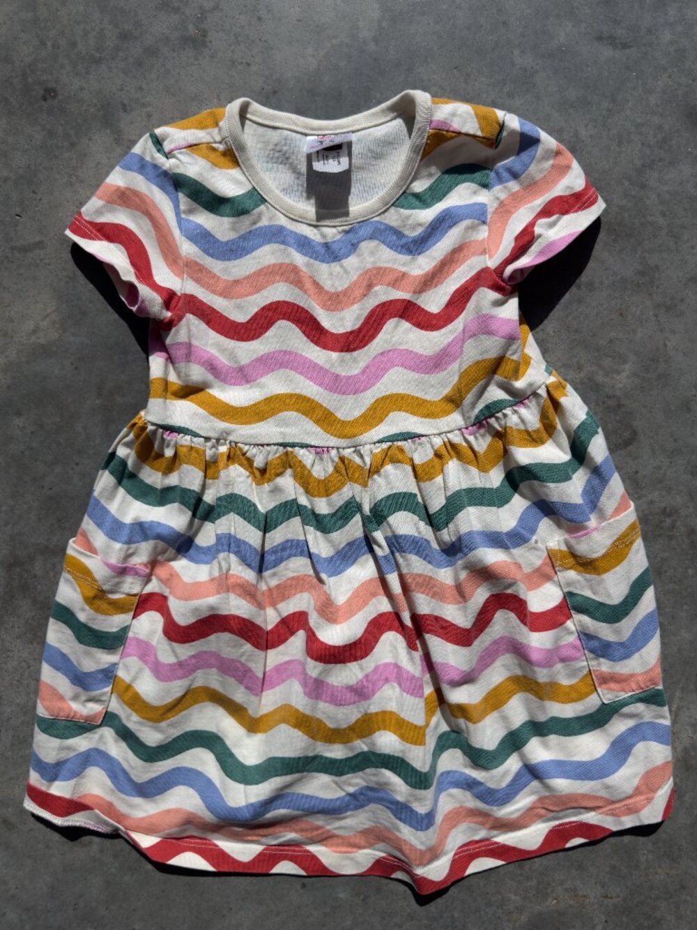 HannaAndersson Easter Print Play Dress with Pockets - Kids 4